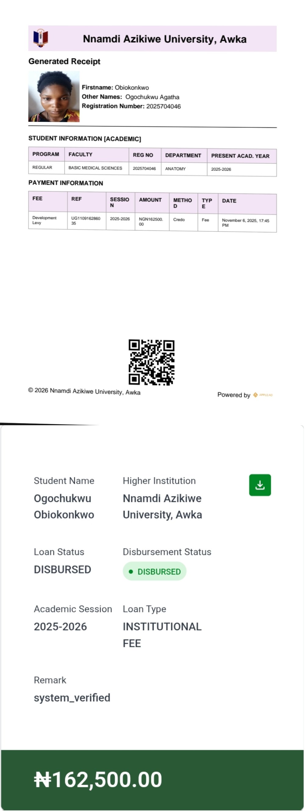 Nelfund school fees refund 